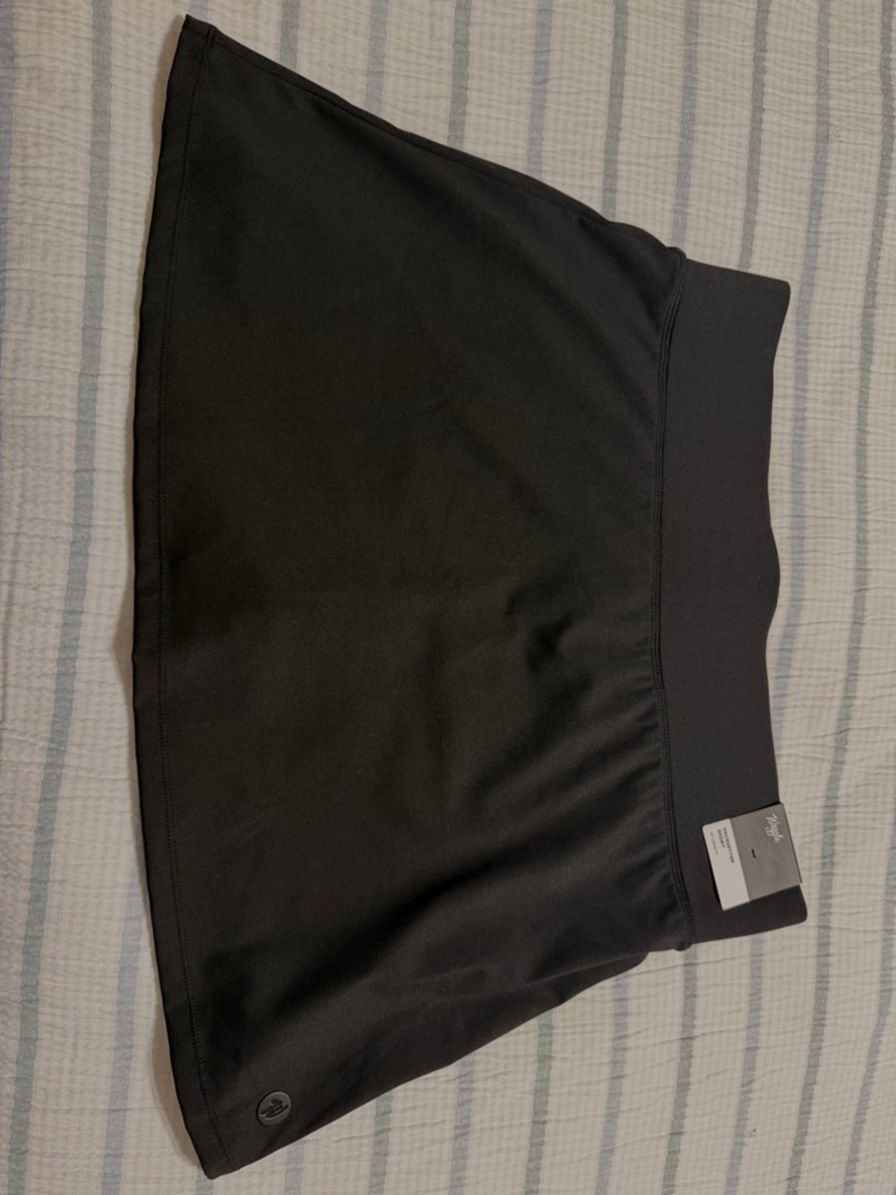 Waggle Women’s Black Athletic Skirt - Performance Skort